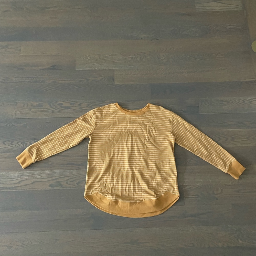 Seed Teen Yellow Striped Shirt